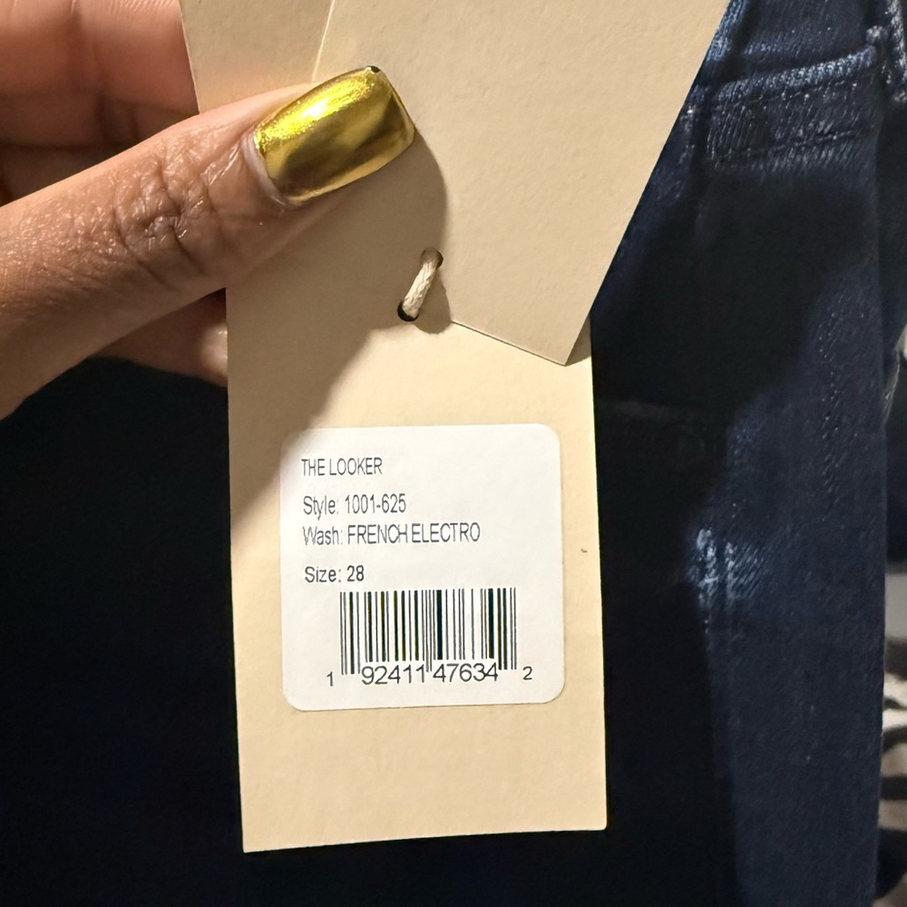 Mother denim skinny jeans| Size 28 | Brand New - Picture 2 of 4